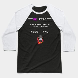 Re:Zero, 8-bit Baseball T-Shirt